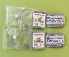 【2冊セット】サンリオキャラクターズ　プロフィール帳　けろけろけろっぴ　ケロッピ