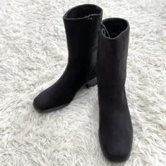 極美品　トップドライ　サイドジップ　ショートブーツ　ゴアテックス　23cm 黒