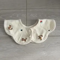 フリース スタイ 動物柄 クリーム色