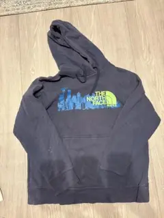 THE NORTH FACE ネイビー フード付きパーカー L