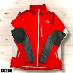 ノースフェイス ウィンドブレーカー ジャケット L レッド　K0258