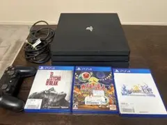 PlayStation 4 本体 + コントローラー + ゲーム3本