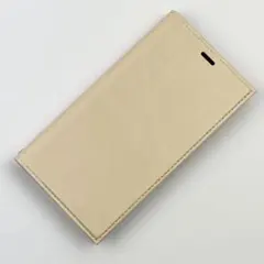 iPhone11Pro ベージュ 手帳型 PUレザー 耐衝撃 シンプル お洒落