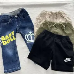 BABYDOLL NIKE パンツ80 4点セット