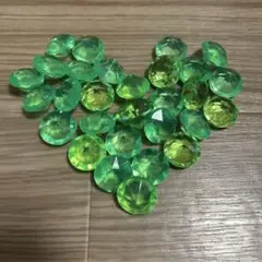 クリスタルアイス ダイアモンド型 中 緑
