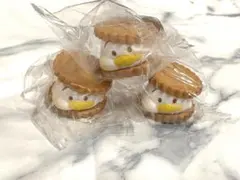 サンリオキャラクターズ　ふにゅっとスモアサンド　あひるのペックル　3個セット