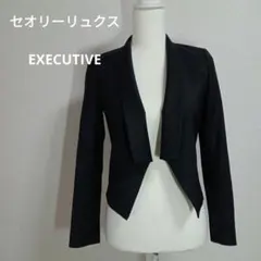 【美品】セオリーリュクスEXECUTIVE　とろみブラック　ジャケット