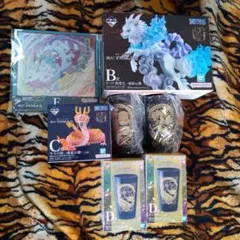 一番くじワンピースEX 挑め!百花繚乱鬼ヶ島 B賞C賞＆オマケD賞E賞