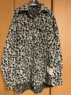 ヒョウ柄 シャツ