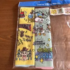東京ディズニーリゾート　ミニタオル