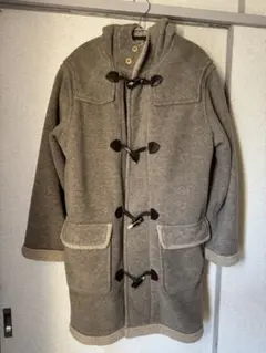 LLBean ベージュダッフルコート メンズ S