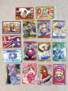 と*お様 東方Project カードまとめ売り 55枚セット - メルカリ