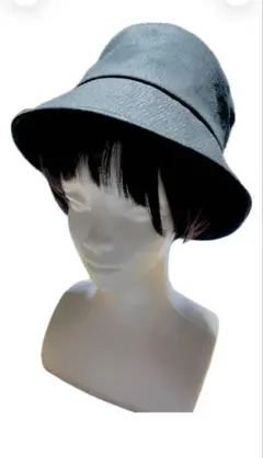 ブラック バケットハット　56cm