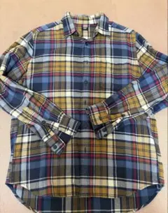UNIQLO ユニクロ　チェックネルシャツ　Lサイズ