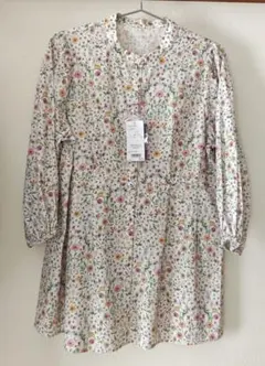 AfternoonTea リバティ花柄長袖ブラウス