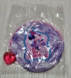 ディズニー【パルパルーザ・ミニー(パープル)ミニポーチ】カプセルトイ