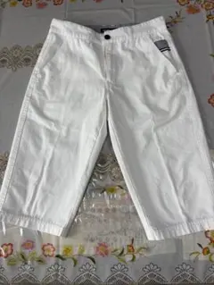 ホワイト ハーフパンツ メンズ　Sのサムネイル