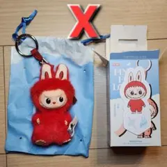 【 X 】LABUBU ラブブ PIN FOR LOVE ミニラブブ　イニシャル