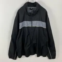 90s STARTER スターター ナイロンジャケット 3XL ビックサイズ 黒