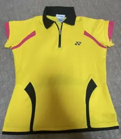 YONEX テニスウェア　イエローポロシャツ　半袖　Tシャツ