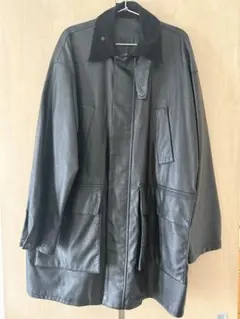SENSE OF PLACE 合成皮革ロングジャケット L