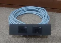 JIMBO LANコンセント壁面取り付け用（cat.5E）