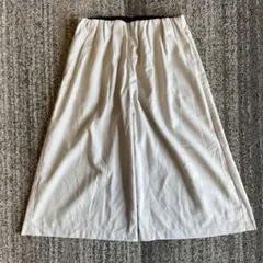 ウエストゴム ガウチョパンツ