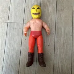 当時物　中嶋製作所　タイガーマスク　グレートゼブラ　ソフビ　フィギュア 中嶋製作所 (ナカジマセイサクジョ) グレートゼブラ タイガーマスク