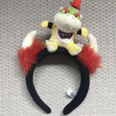 ぬいぐるみ付きカチューシャ クッパJr. クッパジュニア