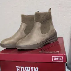 EDWIN ブーツ　22.5　（21.5 から22）エアー入りのサムネイル