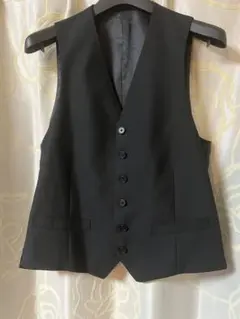 ブラックフォーマルベスト メンズ