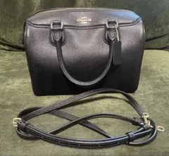 COACH 2WAY ミニボストンバッグ ブラックのサムネイル