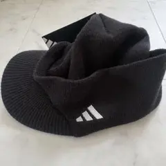 adidas ニットキャップ 黒