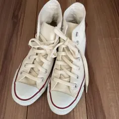 Converse All Star アイボリー ハイカットスニーカー