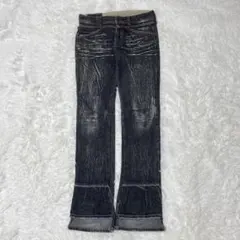 00s Y2K マリテフランソワジルボー フレアデニムパンツ /ブーツカット M 00s Y2K マリテフランソワジルボー フレアデニムパンツ /ブーツ