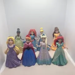 ディズニープリンセス 着せ替え人形 マジッククリップ