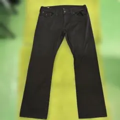 【訳あり】トゥルーレリジョン Ricky ブラック W38　ボタン欠品