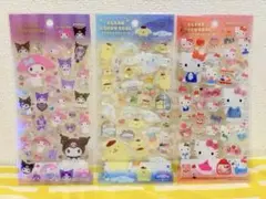 キャラクタークリアキャンディシールセット（3枚）