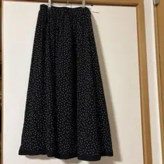 お値下げ　♡美品♡【hareiro】ドット柄スカート　Lサイズのサムネイル