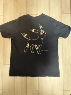 【ヴィンテージ風】ポケモン ブラッキー Tシャツ ブラック