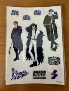 ヒプノシスマイク クリアステッカー2枚セット ナゴヤ BAT