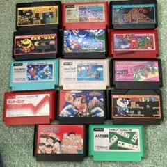 ①ファミコンソフトセット 人気ゲーム