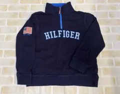 TOMMY HILFIGER ネイビー ジップアップ トップス 130cm