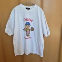若槻千夏　WCJ Chicago Cubs Tシャツ ホワイト