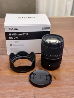 【美品】SIGMA 18-50mm F2.8 DC DN レンズ Xマウント