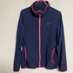 NIKE Dri-FIT UVケア ジップアップジャケット ネイビー Mのサムネイル