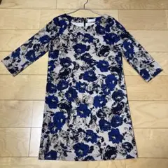 Techichi 花柄 七分袖 ワンピース