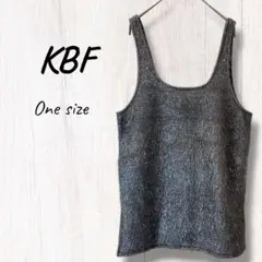 KBF アーバンリサーチ　タンクトップ　フェザー　グリッター　チュニックのサムネイル