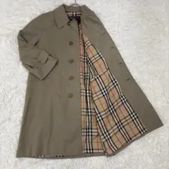 美品✨️バーバリー アーカイブ刺繍 銀ボタン 光沢 玉虫 ステンカラーコート 中古・古着通販】Burberry's (バーバリーズ) 玉虫ステンカラーコート
