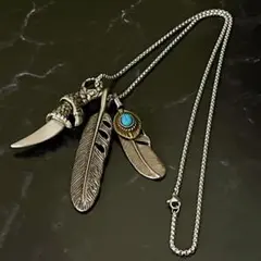 スカル ネックレス